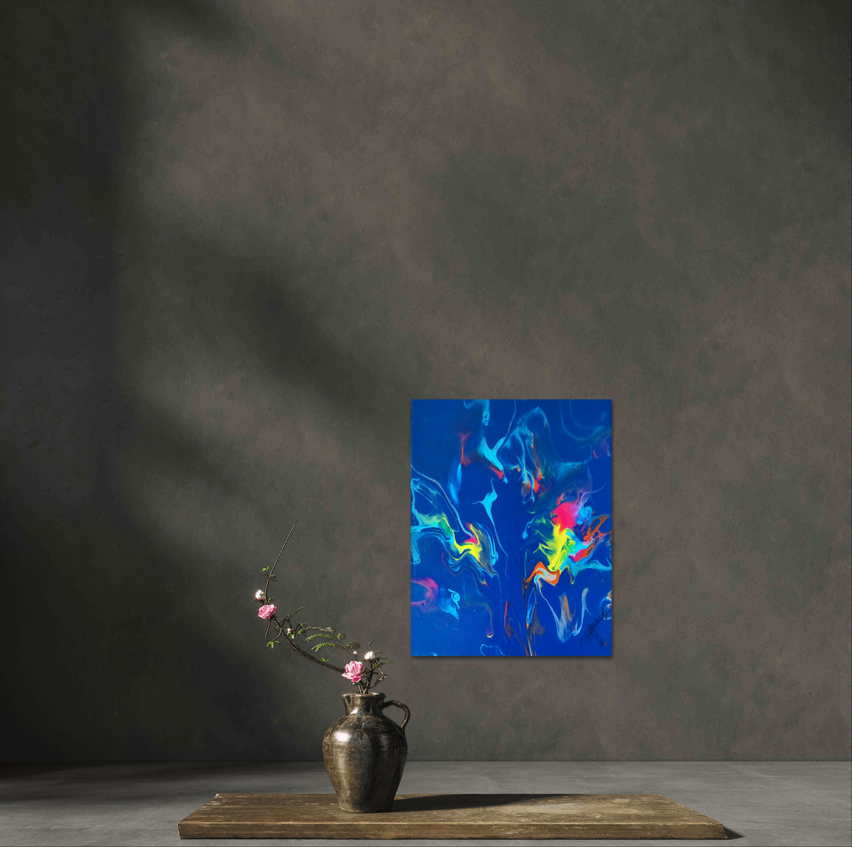 “Colorful harmony - a rush of colors in a small format”