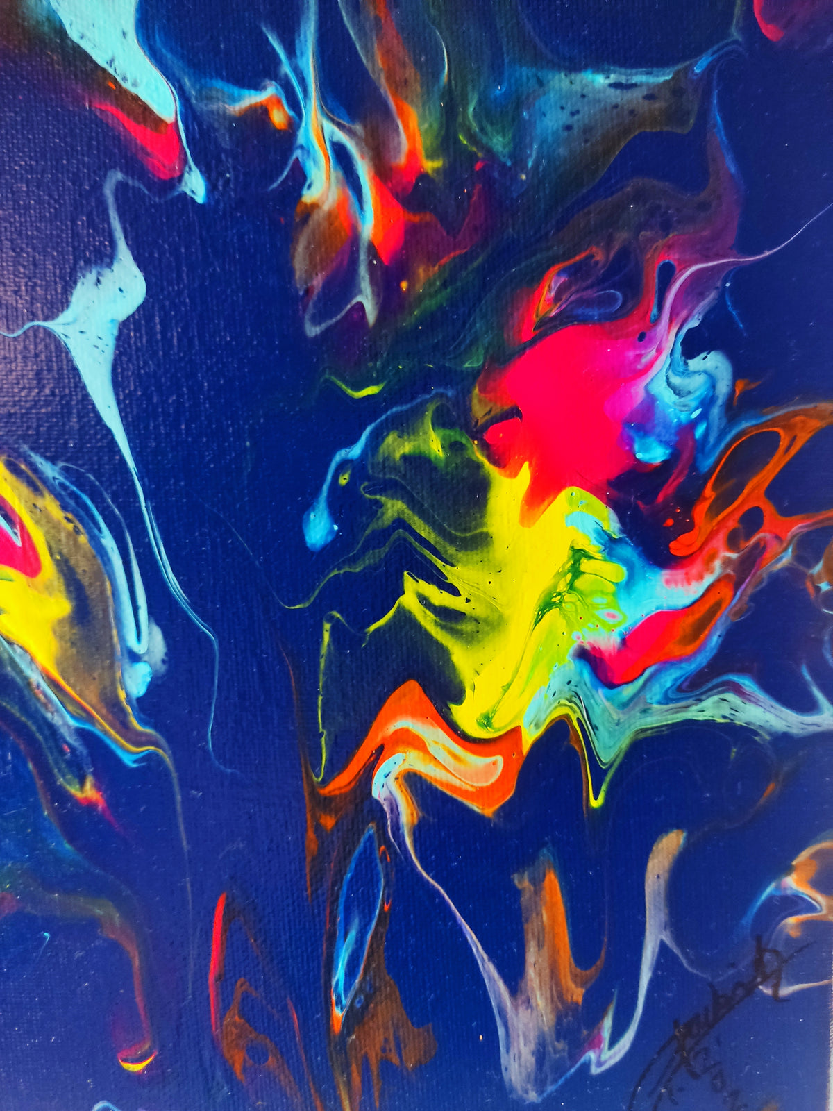 “Colorful harmony - a rush of colors in a small format”