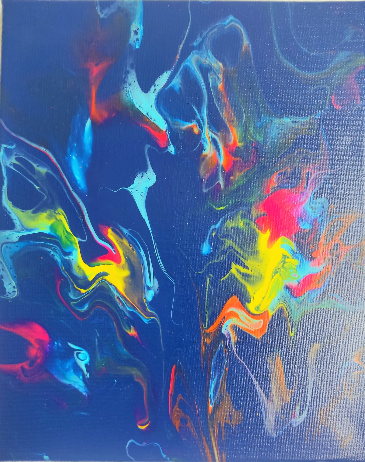 “Colorful harmony - a rush of colors in a small format”